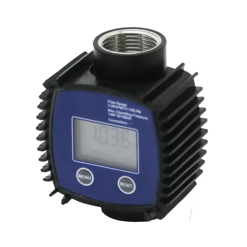 Digital fuel water oil Kerosene methanol Urea K24 Turbine Flow Meter Diesel Gasoline Counter Chemical Liquid Flowmeter 